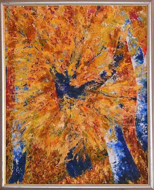 énergie des arbres d'automne